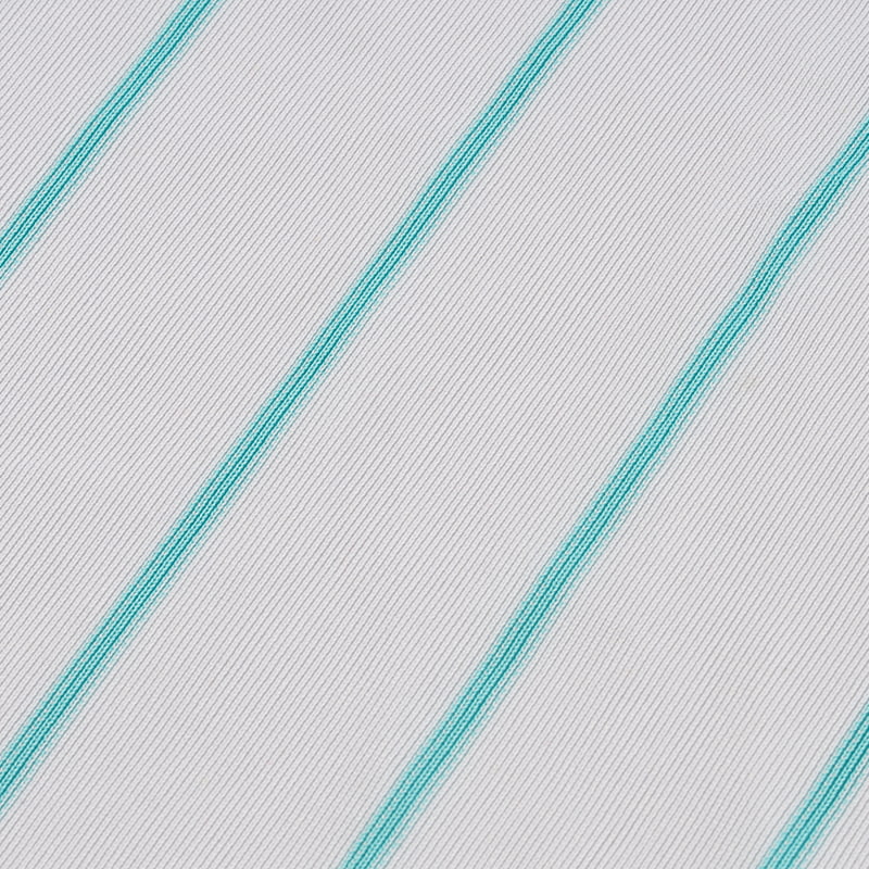 Fabrik Knit Warp Berjalur Biru